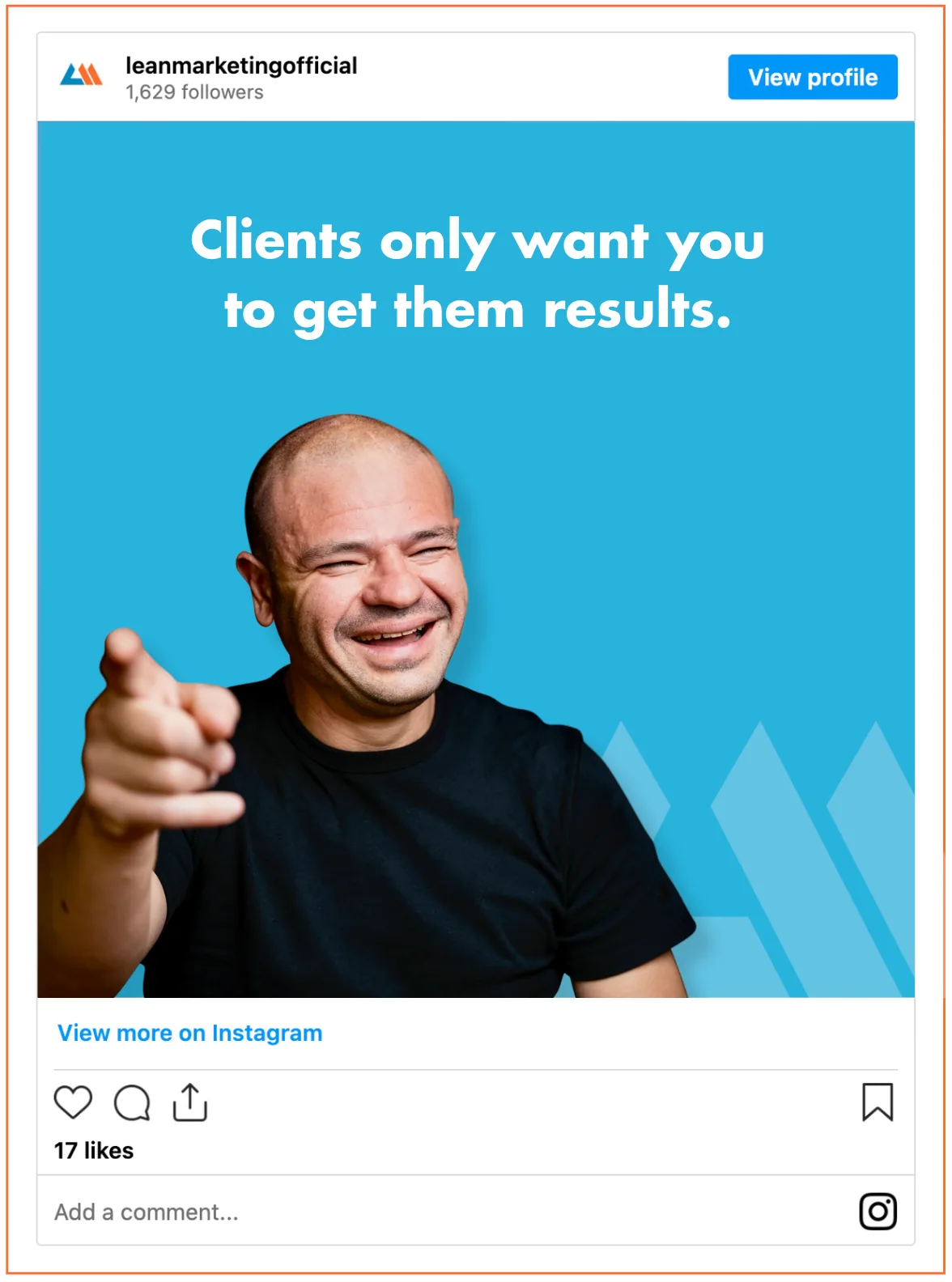 Lean Marketing Instagram